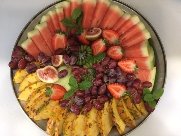 Tropical fruit platters